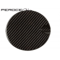 FIAT 500 Fuel Door by Feroce in Carbon Fiber - EU Model
